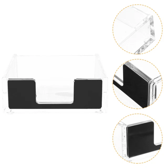 MEMO PAD STORAGE Holder Desktop Stationery Paper Memorandum 12.96