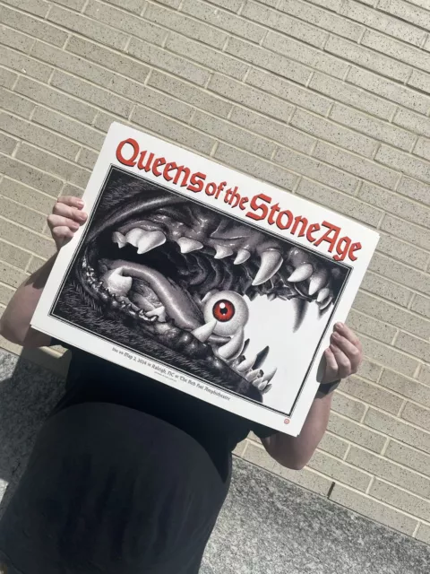 Queens Of The Stone Age Raleigh Poster May 2 2024