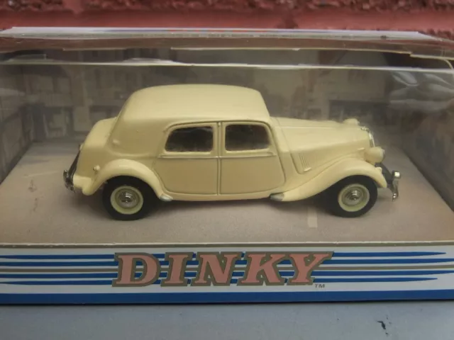 Matchbox Dinky Citroen 15cv - White DY-22B BOXED