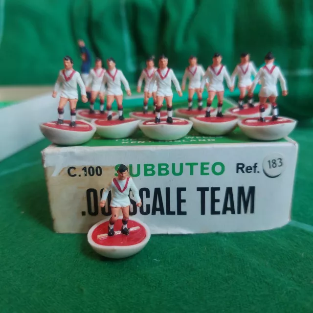 MINT Subbuteo Team HW ref 183 AIRDRIE REF ORIGINAL 100% rara! PERFETTA!