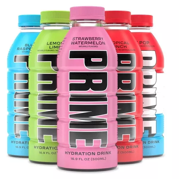 PRIME HYDRATION DRINK By Logan Paul & KSI ALL FLAVOURS 500ML 1X £12.00 ...