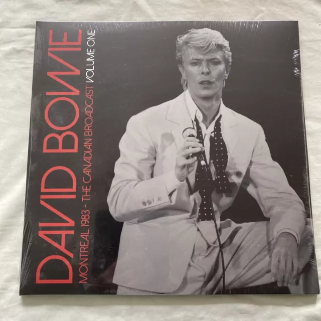 David Bowie Double Sealed LP 1983 The Canadian Broadcast Volume One, Vinyl