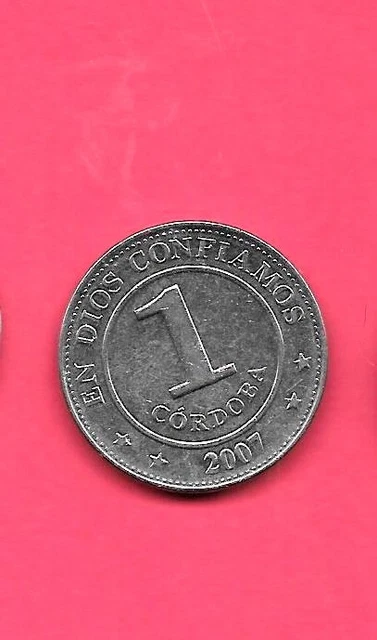 Nicaragua Km101 2002 Unc-Uncirculated Mint Large Older Cordoba Coin