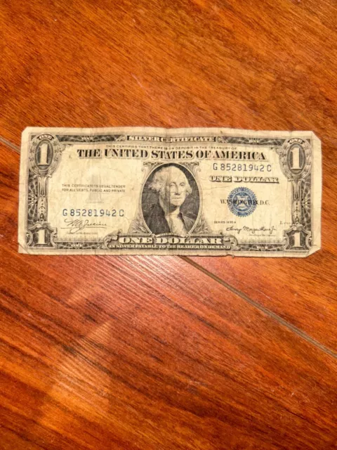 Silver Certificate 1935 Series A Blue Note