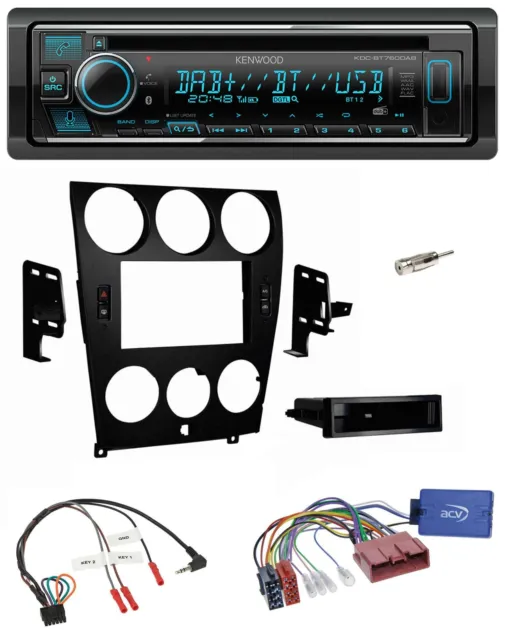 Kenwood Lenkrad Bluetooth DAB USB CD Autoradio für Mazda 5 2010-2015 CAN-Bus