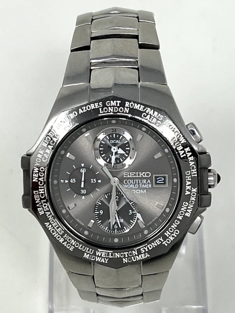 Orologio Uomo MOMO Design Dive Master MD282BK-41 – Cronografo Al Quarzo Con Cinturino In Gomma Nera – 100m WR - 5
