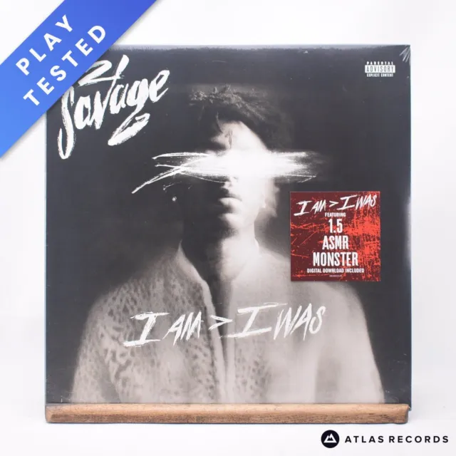 21 SAVAGE - I Am > I Was - Digital Download Code Double LP Vinyl