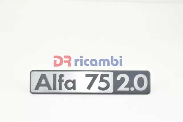 Logo Orrnement Emblème Modèle Lancia Romeo Alfa 75 2.0 DR0185