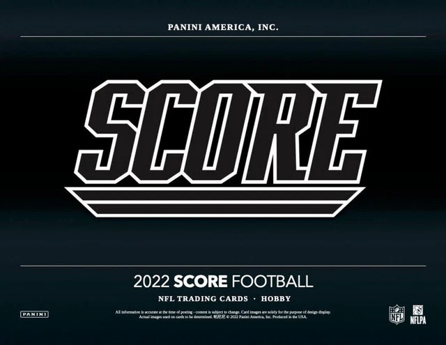 2022 Score Football Retail Inserts *Complete Your Set*