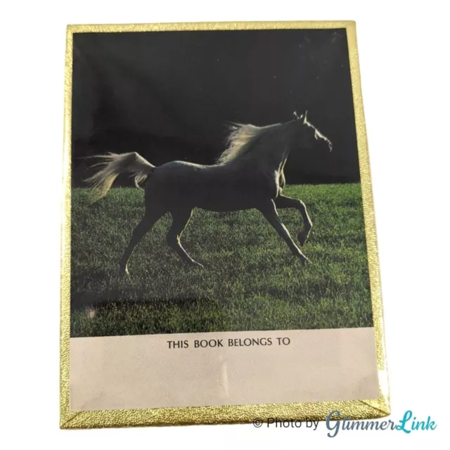 Vintage 1980s  Antioch Galloping Horse Bookplate Labels NIB Unopened Box