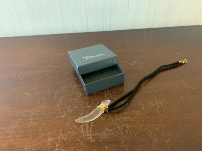 1 collier dent en cristal Daum 