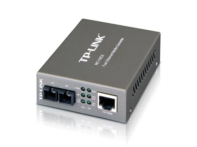 TP-Link MC110CS convertisseur de support réseau 1000 Mbit/s 1310 nm Noir