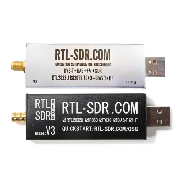 RTL-SDR Blog R820T2 RTL2832U 1PPM TCXO SMA Software Defined Radio