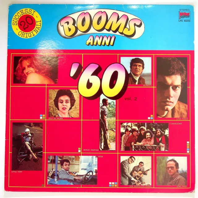 EBOND Various - Booms Anni '60 Vol. 2 Vinile - Durium - LPS 40210 V098066