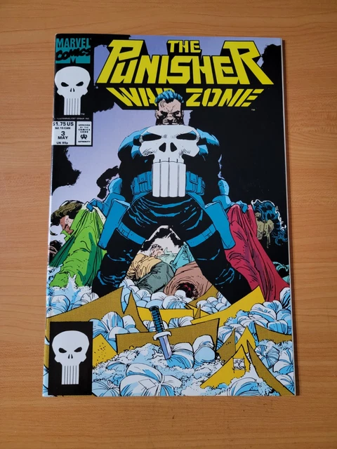 Punisher War Zone #3 Direct Market Edition ~ NEAR MINT NM ~ 1992 Marvel Comics