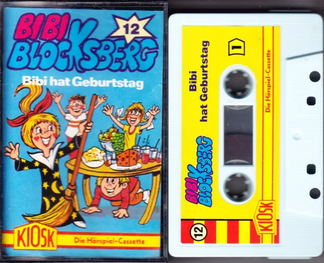 MC Bibi Blocksberg 12 - Bibi hat Geburtstag - KIOSK alt blau geschraubt 2