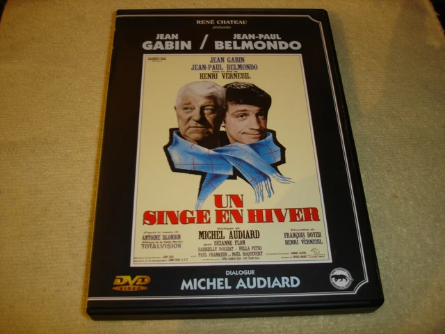 DVD - UN SINGE EN HIVER - GABIN / BELMONDO - Éditions René CHATEAU EUR