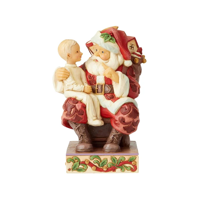 Enesco Enesco Jim Shore Santa with Child on Lap Christmas Figure #6004485