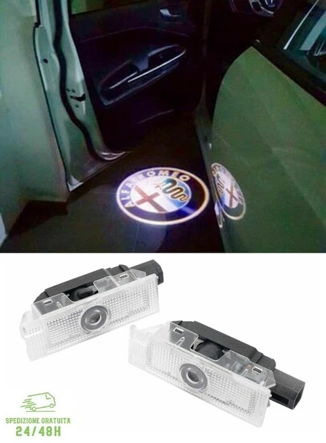 Luci LED Logo Per Portiere Auto Mini - 2 Pezzi, Proiettori 3D, Compatibili Vari Modelli - Foto 12
