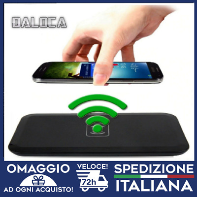 DALOCA Caricatore wireless PER AUTO tappetino iphone samsung HUAWEI🇮🇹