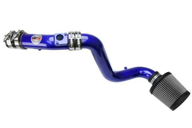 HPS Performance 837-602BL Cold Air Intake Kit (Converts to Shortram) Blue CAI
