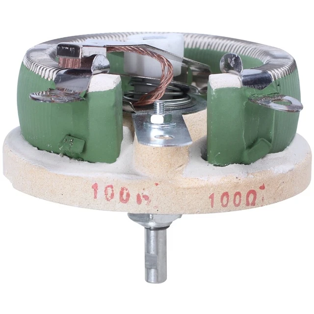 100 Watt 100 Ohm Resistenza variabile disco ceramica reostatico Z4H2