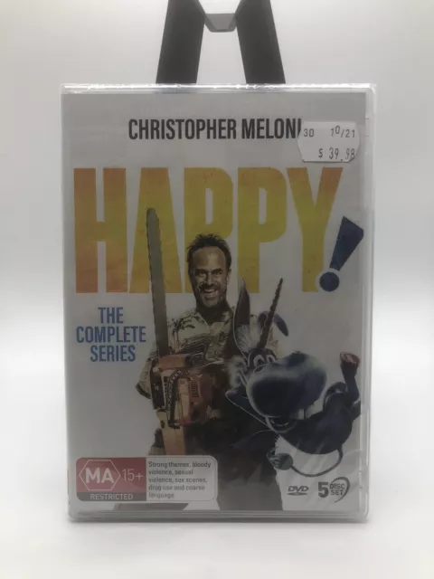 Happy The Complete Series Brand New & Sealed NTSC Region 4 DVD Free Tracked Post