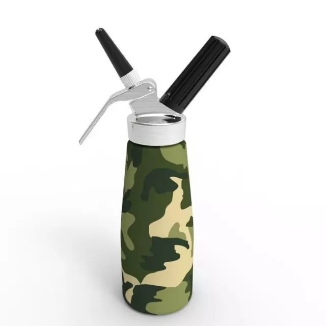 QuickWhip Cream Dispenser 0.5L – Green Camo