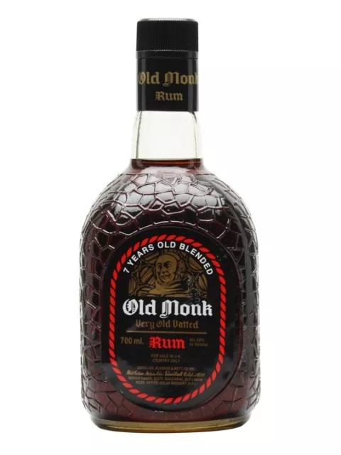 Old Monk 7 Year Old Rum 700ml (2 Bottles DEAL)