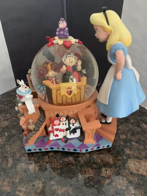 Disney Alice In Wonderland Snow Globe Disney Alice In Wonderland Snow Globe