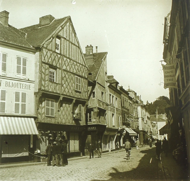 FRANCE Dreux c1920 Photo Stereo Plaque de verre Vintage V36L11n5
