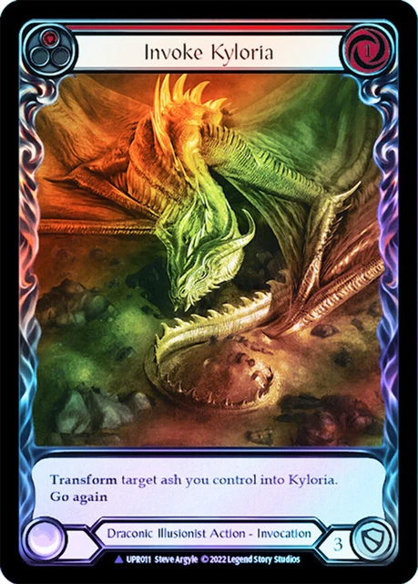 FAB COLD FOIL Invoke Kyloria // Kyloria (Marvel)  – Uprising Card # 011