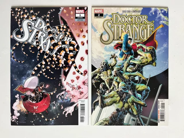 Doctor Strange (2018) #1 & 2 - (2) comics - 1:25 Variant cover - Marvel Comics