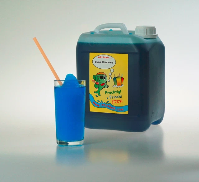 5 Liter itzyslush Slush Sirup Getränke Eis Slushy - 9 Sorten vegan, glutenfrei
