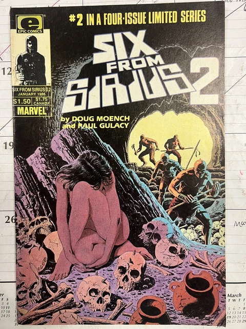 Six From Sirius 2 # 2 / January  1986 2/4 - Epic Comics Marvel Comics Comic Book