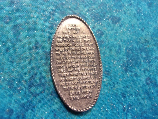 Federa Decorativa Quadrata 45,7 Cm – Cotone E Lino Con Scritta 'The Lords Prayer Our Father', Per Casa, Divano, Auto