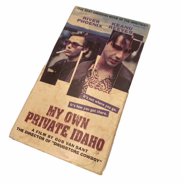 MY OWN PRIVATE Idaho (VHS 1991) River Phoenix Keanu Reeves Gus Van Sant ...