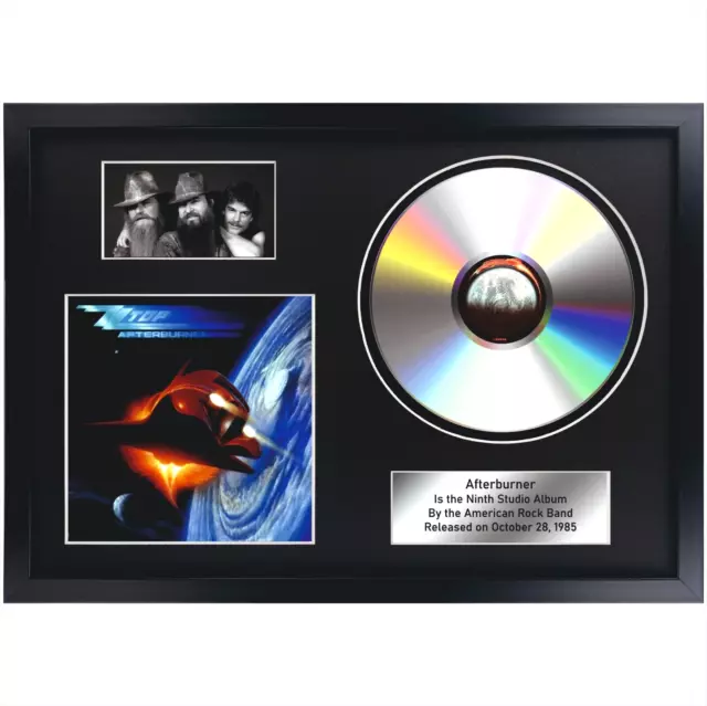 ZZ Top – Afterburner / Memorabilia / Souvenir in black frame / interior / Poster