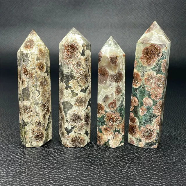 Wholesale lots Bulk Natural Quartz Crystal Obelisk Carved Wand Point Healing DIY