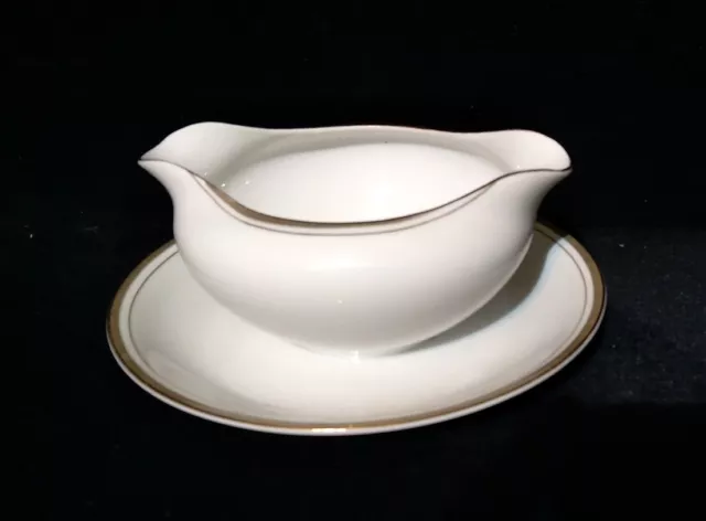 Royalton China Co Translucent Porcelain Gravy Boat EUC
