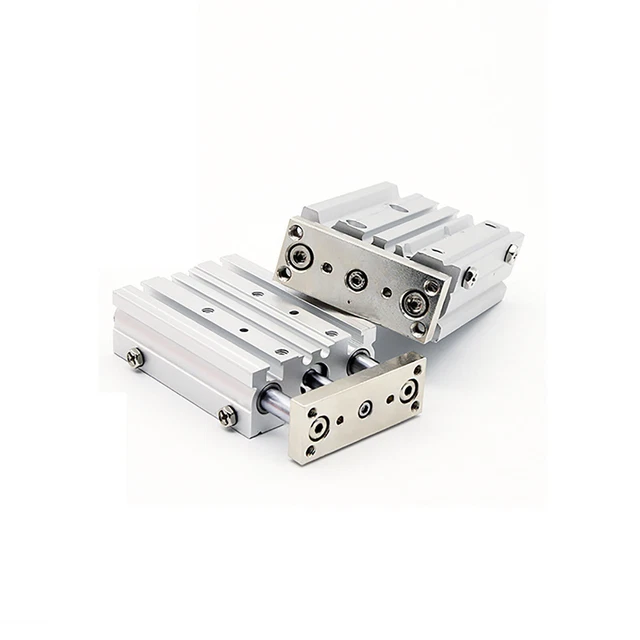 SMC MGPM32-75Z Single Rod Guided Air Cylinder 32mm Bore Dia, 1.5MPa Proof. 