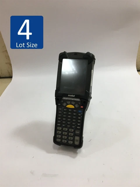 Lot of 4 Motorola/Symbol MC9190-GJ0SWEYA6WK Long Range CE 6 Scanners