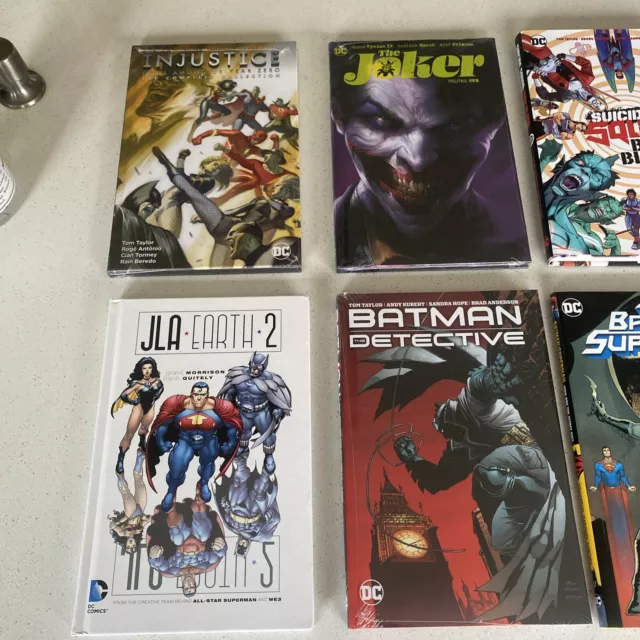 DC Comics Hardcover Lot