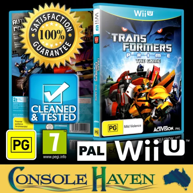  Transformers Prime: The Game - Nintendo Wii U