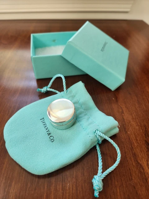 TIFFANY & CO. Makers sterling silver diary milk can pill box case