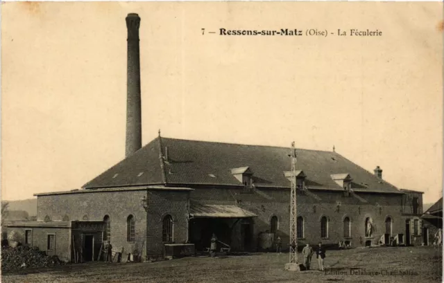 CPA AK RESSONS-sur-MATZ OISE - La Feculerie (424357)