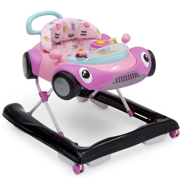 Delta Children First Race 2-in-1 Baby Walker - Pink