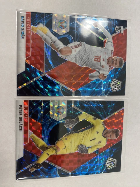 2021 Mosaic UEFA Euro 2020 Genesis Prizm Hungary David Siger & Peter Gulacsi