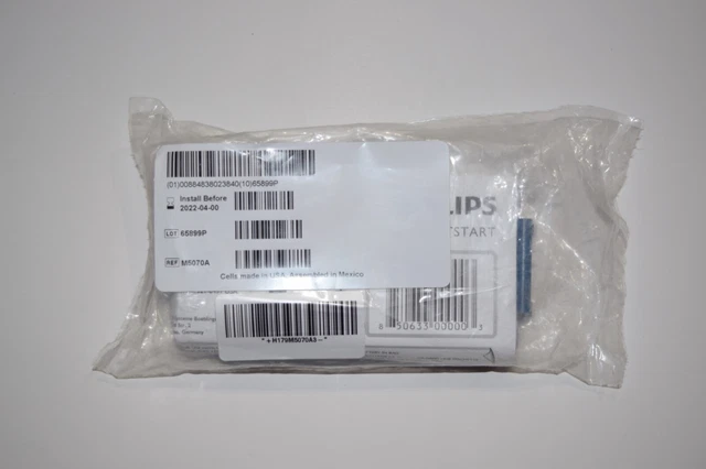 Philips M5070A Disposable  Lithium Battery Fits M5066A M5067A M5068A 861304