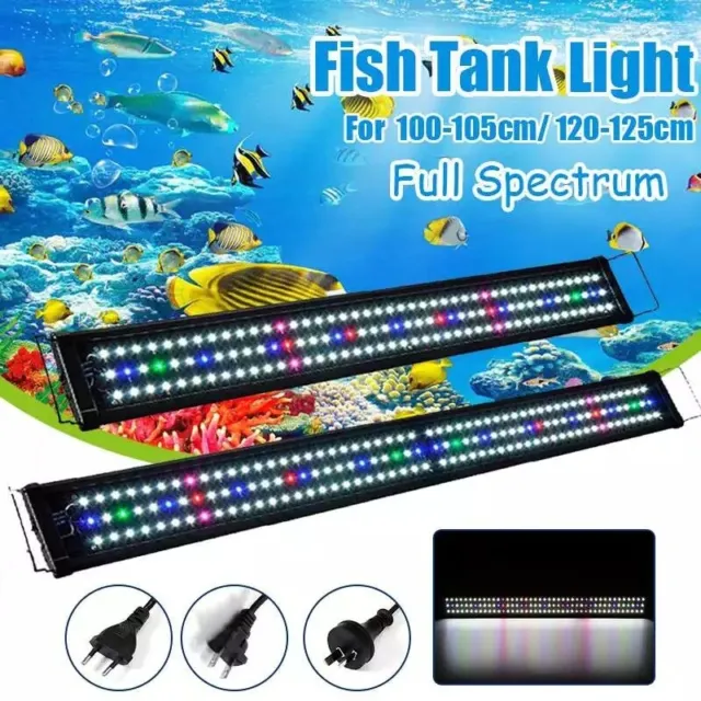 100-105cm 23W Aquarium LED Lighting Fish Tank Light with Extendable Brackets